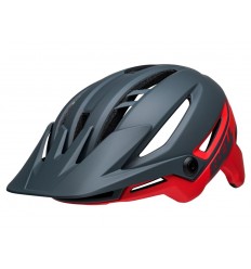 Casco Bell Sixer Mips Matte Gray/Red