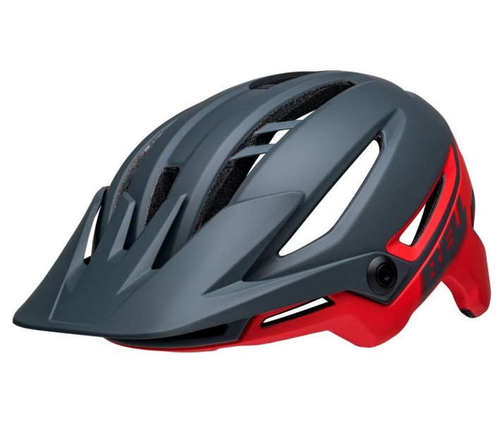 Casco Bell Sixer Mips Matte Gray/Red