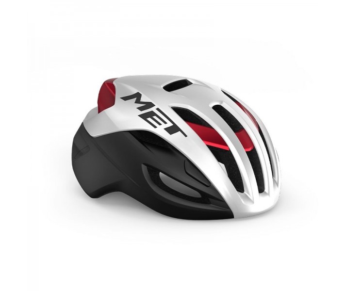 Casco Met Rivale Mips Blanco / Negro / Rojo