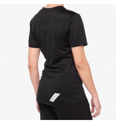 Camiseta Mujer 100% Ridecamp Negro/Gris