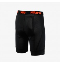 Pantalon Interior Corto Infantil 100% Crux Negro