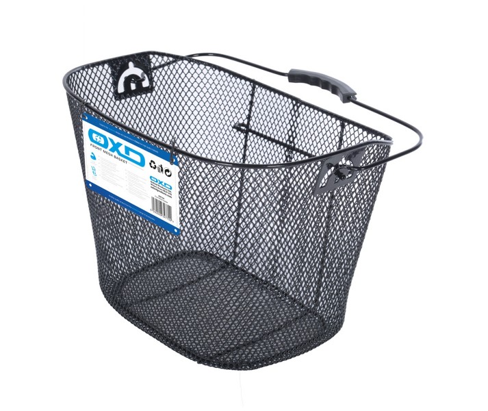 Cesta Delantera Malla OXC Soporte Negro