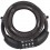 Cable Antirrobo OXC CombiCoil10 Negro 10x1500mm
