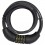 Cable Antirrobo OXC CombiCoil12 Negro 1.5x12mm