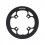 Cubrecadena Fsa W1087 E-Bike 38X36 Dientes Negro