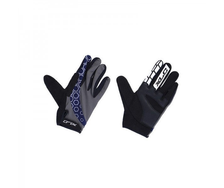 Guantes Largos Enduro XLC Azul/Morado T.L