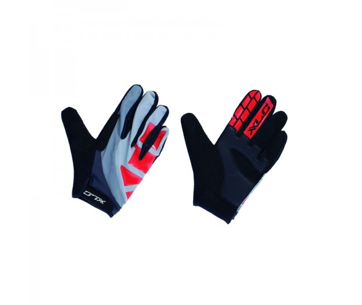 Guantes Largos Enduro XLC Rojo/Gris T.Xl