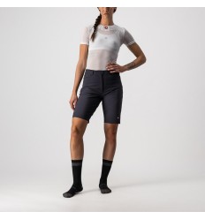 Short Castelli Unlimited Baggy Mujer Negro