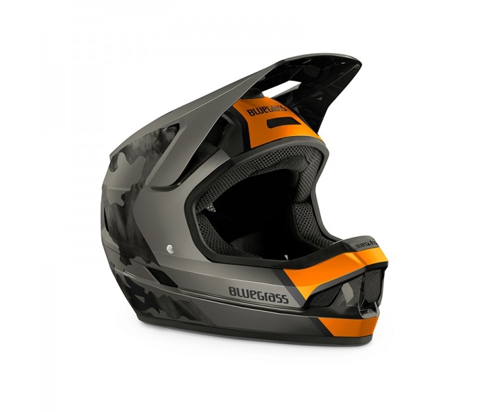 Casco Bluegrass Legit Naranja Camo Mate