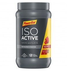 Caja Gel Energético Powerbar IsoActive Frutos Rojos 6x600gr