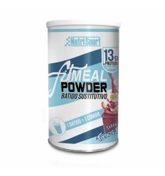 Batido Nutrisport Fit Meal Powder (Bote 300 Gr-6 Dosis) Sabor Fresa-Platano