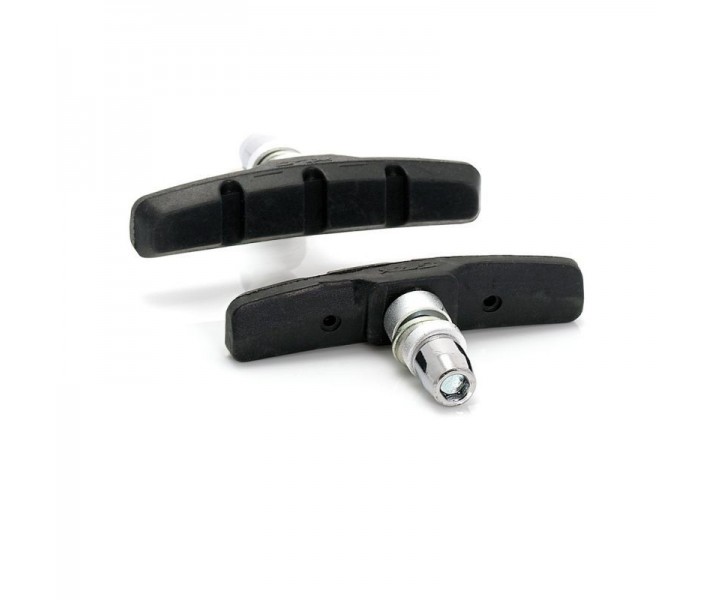 Zapatas de frenos XLC BS-V01 para V-Brake 70 mm Negro ( Set de 4 Zapatas)