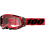 Máscara 100% Racecraft 2 Rojo Lentes Clear