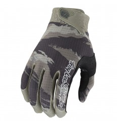 Guantes Troy Lee Air Brushed Camo Verde MIlitar