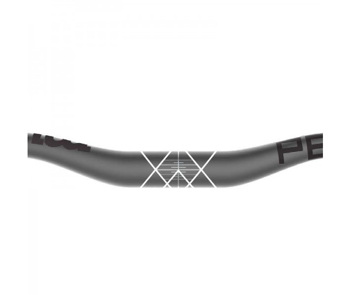 Manillar Deda Mud Peak 31.7mm Plano Aluminio Negro