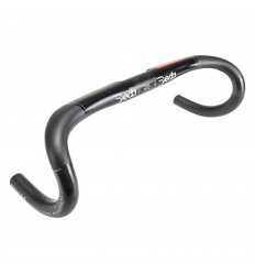 Manillar Deda SuperZero DCR Aero Di2 31.7mm Carbono Negro/Blanco