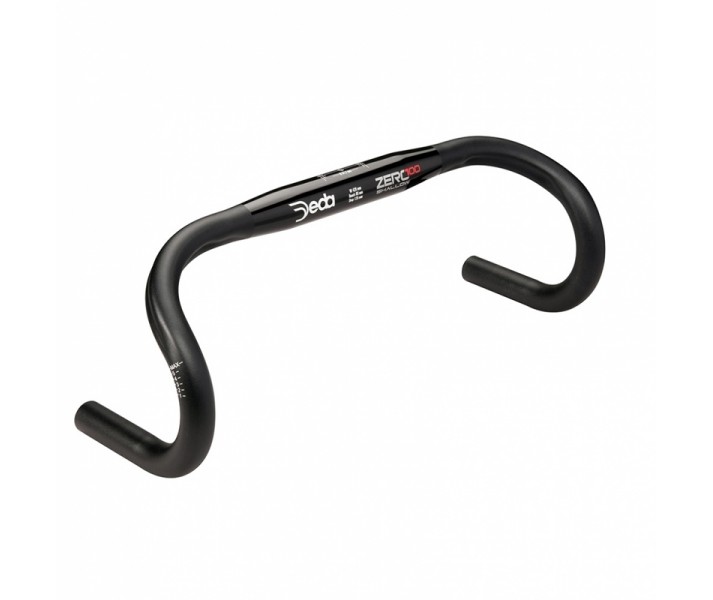 Manillar Deda Zero100 Shallow Di2 31.7mm Aluminio Negro