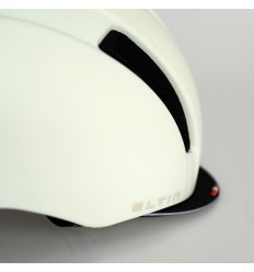 Casco Eltin De Bici Urbana Bliss Blanco Roto Mate