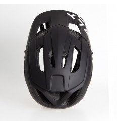 Casco Eltin Mtb Hey! Negro Mate Y Blanco