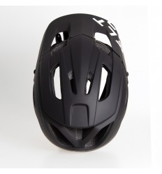 Casco Eltin Mtb Hey! Negro Mate Y Blanco