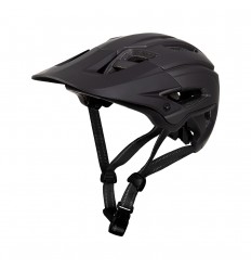 Casco Eltin Mtb Hey! Negro Mate Y Gris Antracita