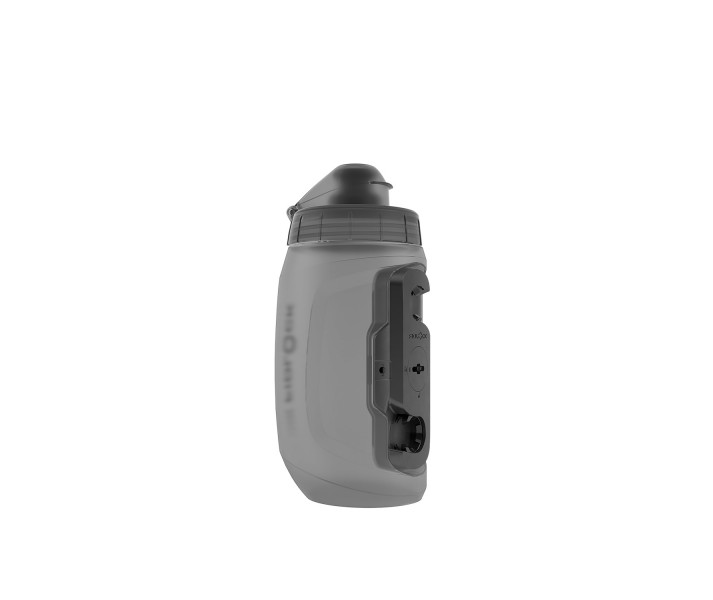 Bidón Fidlock TWIST 450 ml Transparente / Negro + Conector