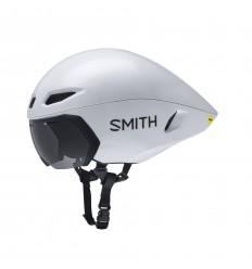 Casco Smith Jetstream TT Blanco Mate