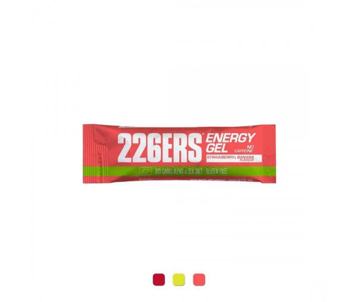 Energy Gel 226ERS Bio sabor Fresa y plátano 40g S