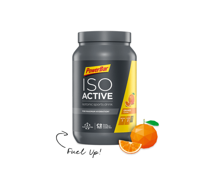 Bebida Isotónica Powerbar IsoActive sabor Naranja 1320 gr