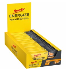 Caja Barritas PowerBar Energize Advanced Naranja 25 ud * 55 gr