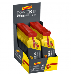 Caja Geles PowerBar PowerGel Fruit Frutos Rojos 24 ud * 41 gr