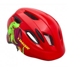 Casco Limar Kids Pro Rojo Dinosaurio S