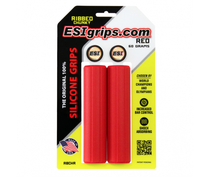 Puños ESIGRIPS Ribbed Chunky Rojo |RBCHR|