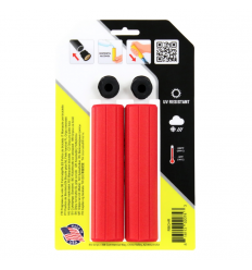 Puños ESIGRIPS Ribbed Chunky Rojo |RBCHR|