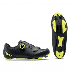 Zapatillas Northwave Razer 2 Negro / Amarillo Fluor