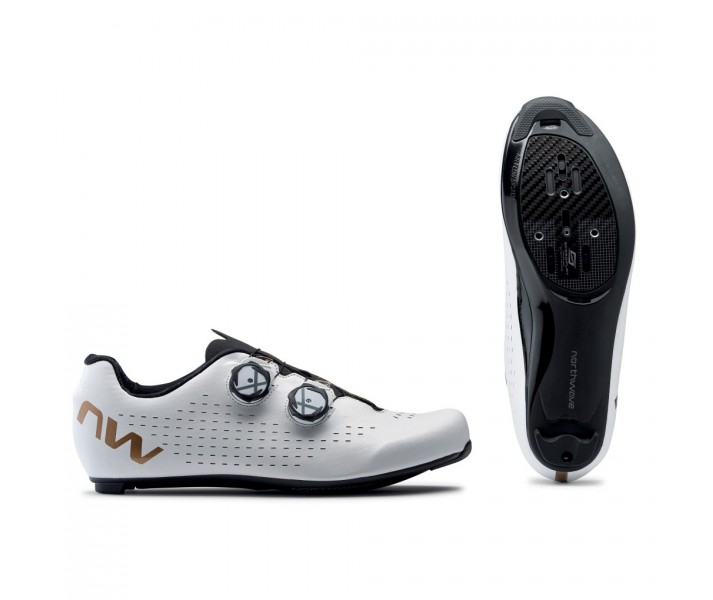 Zapatillas Northwave Revolution 3 Blanco/Bronze