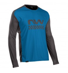 Maillot Northwave M/L Edge Azul-Negro