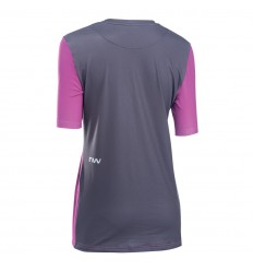 Maillot Northwave M/C Xtrail 2 Mujer Gris Oscuro-Rosa