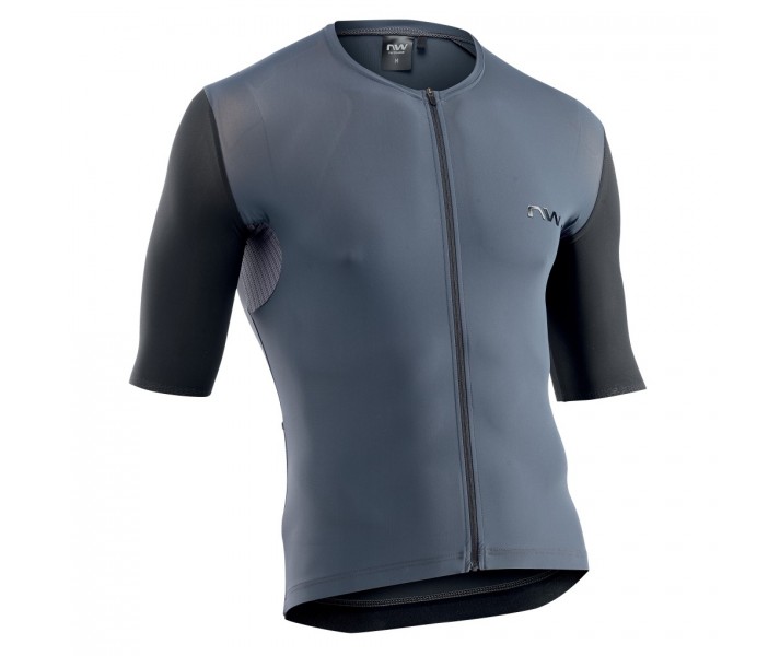 Maillot Northwave M/C Extreme Gris Oscuro-Negro