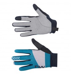 Guante Largo Northwave Air Lf Mujer Azul-Gris