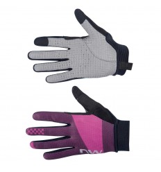 Guante Largo Northwave Air Lf Mujer Fucsia-Negro