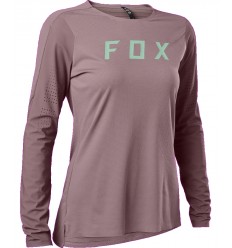 Camiseta Mujer FOX Flexair Pro LS Plump Perfect |28971-352|