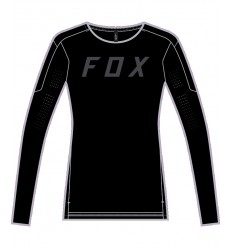 Camiseta Mujer FOX Flexair Pro LS Negro |28971-001|