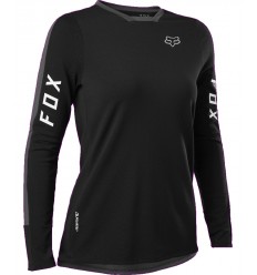 Camiseta Mujer FOX Defend Pro LS Negro |28967-001|