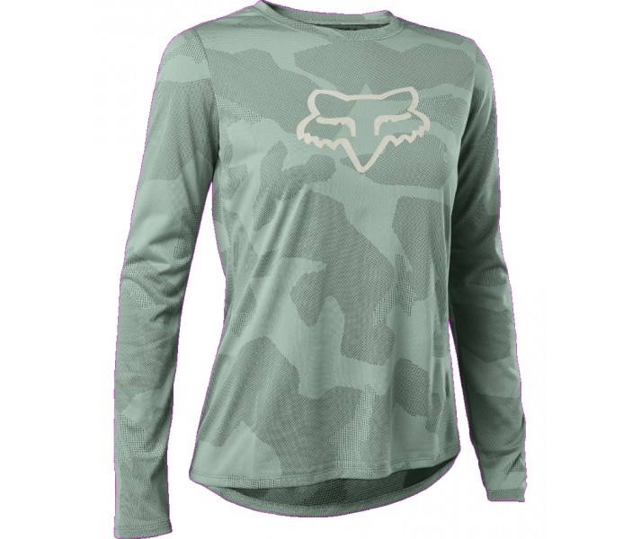 Camiseta Mujer FOX Ranger TRI DRI LS Eucalyptus |28969-341|