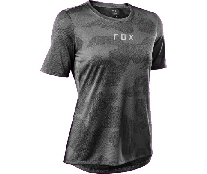 Camiseta Mujer FOX Ranger TRU DRI SS Gris |28963-006|