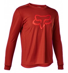 Camiseta Infantil FOX Ranger LS Rojo Arcilla |28958-348|