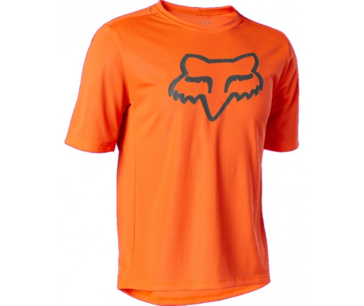 Camiseta Infantil FOX Ranger SS Naranja Fluor |29292-824|