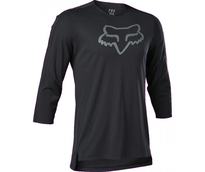 Camiseta FOX Flexair 3/4 Delta Negro|29321-001|