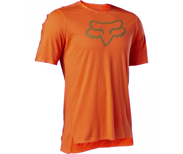 Camiseta FOX Flexair Delta Naranja Fluor|28877-824|